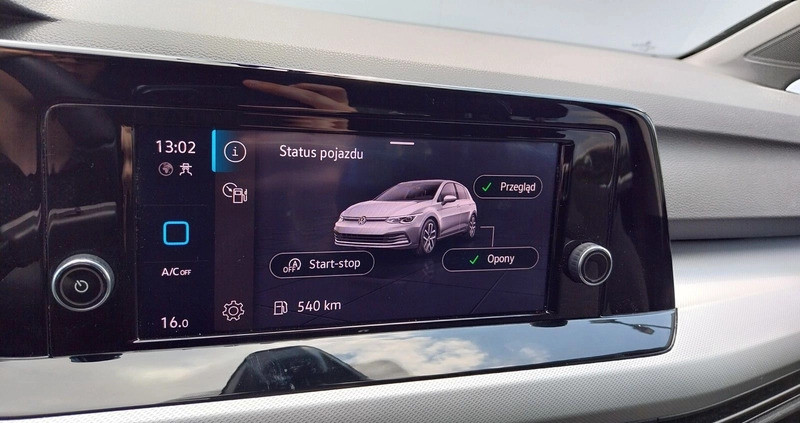 Volkswagen Golf cena 99900 przebieg: 11421, rok produkcji 2023 z Bartoszyce małe 497